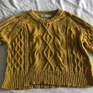 Yellow sweater size US large
